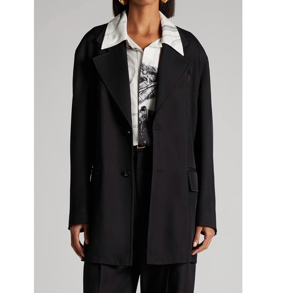 Bottega Veneta Jackets & Blazers - Bottega Veneta Viscose & Mulberry Silk Twill Jacket Size 6 US / 42 IT NWT